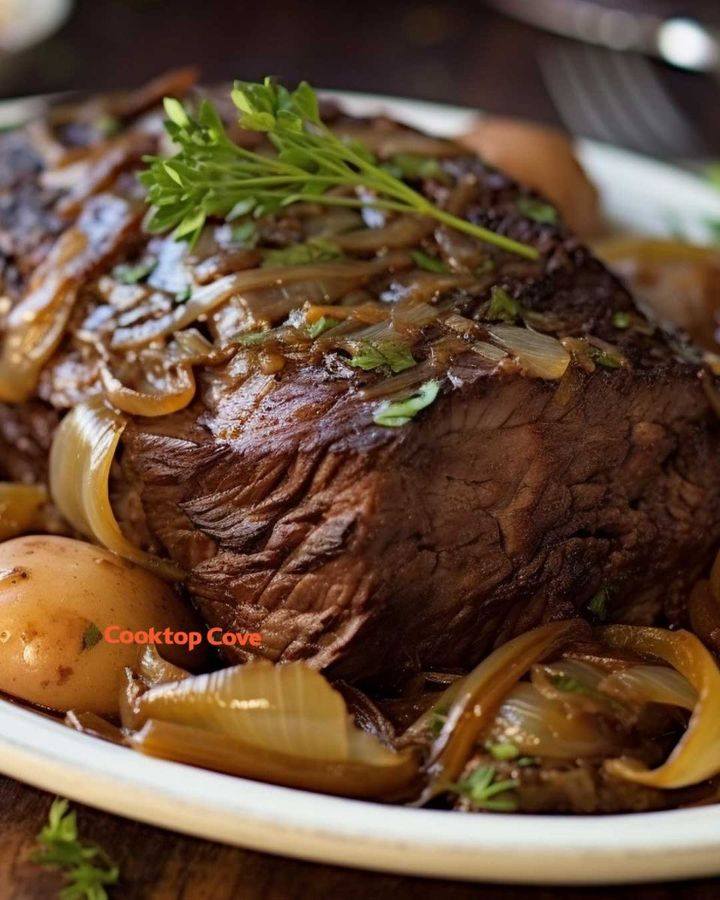 This Amish Pot Roast trumps all the others! Hands down, the best!