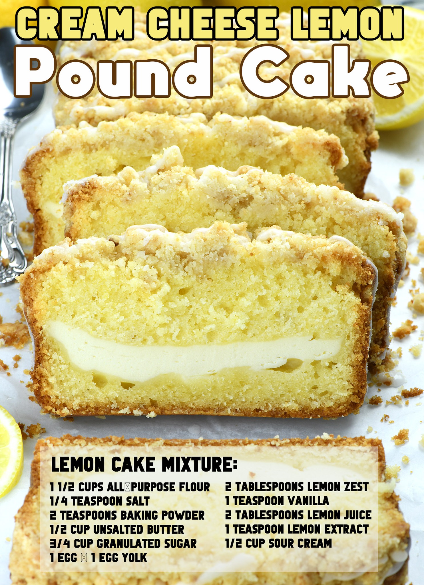 Brighten your day with this moist and zesty Lemon Pound Cake! 