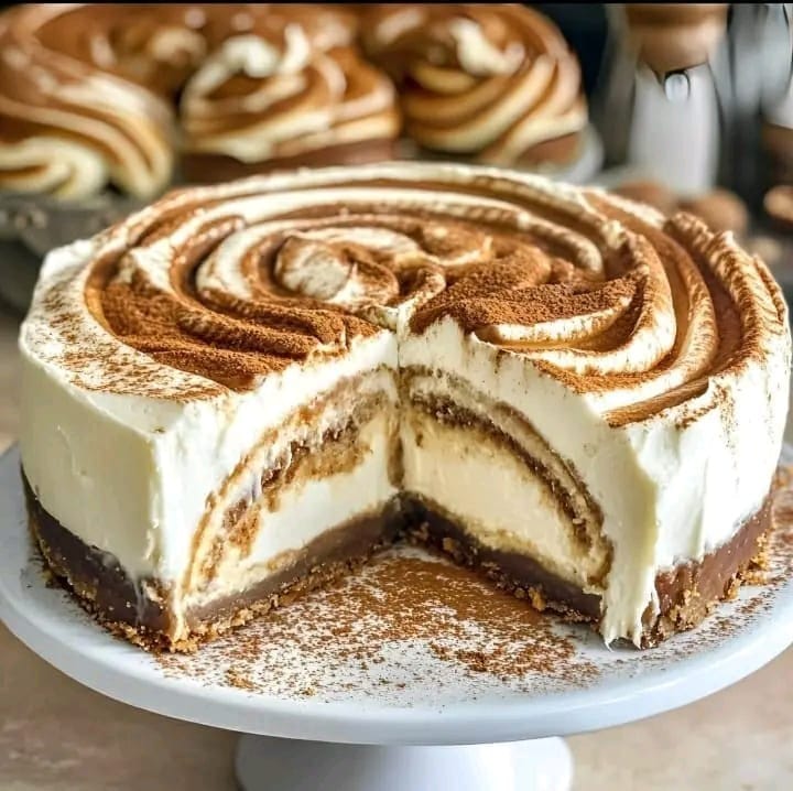 Elegant Tiramisu Layer Cake