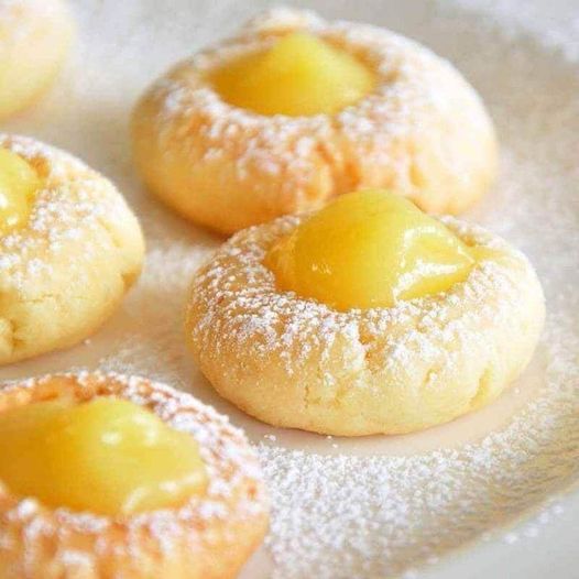 Lemon Curd Cookies