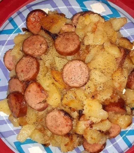 FRIED POTATOES AND ONIONS