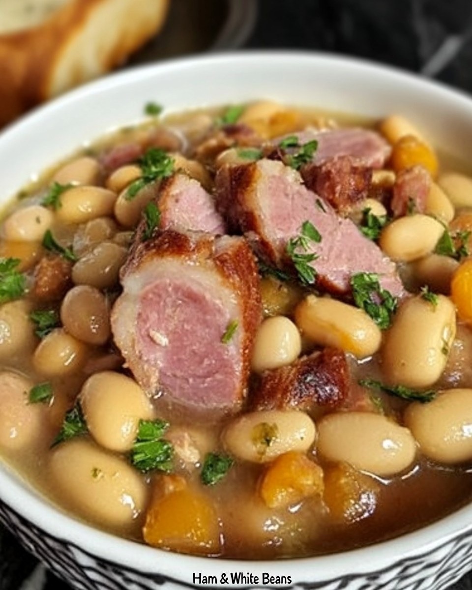 Savor the Comfort of Turkey Ham & White Beans Tonight!