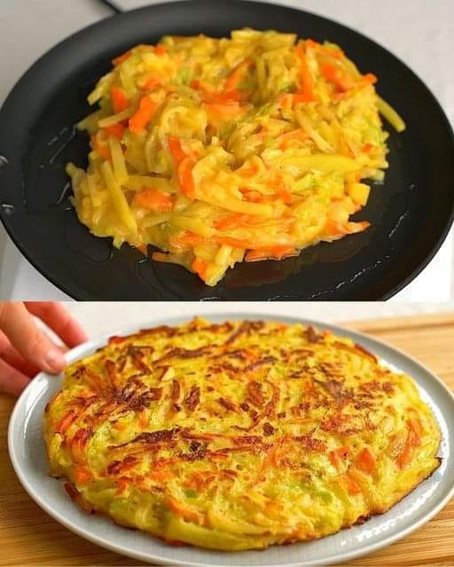 Hearty Vegetable Pancake