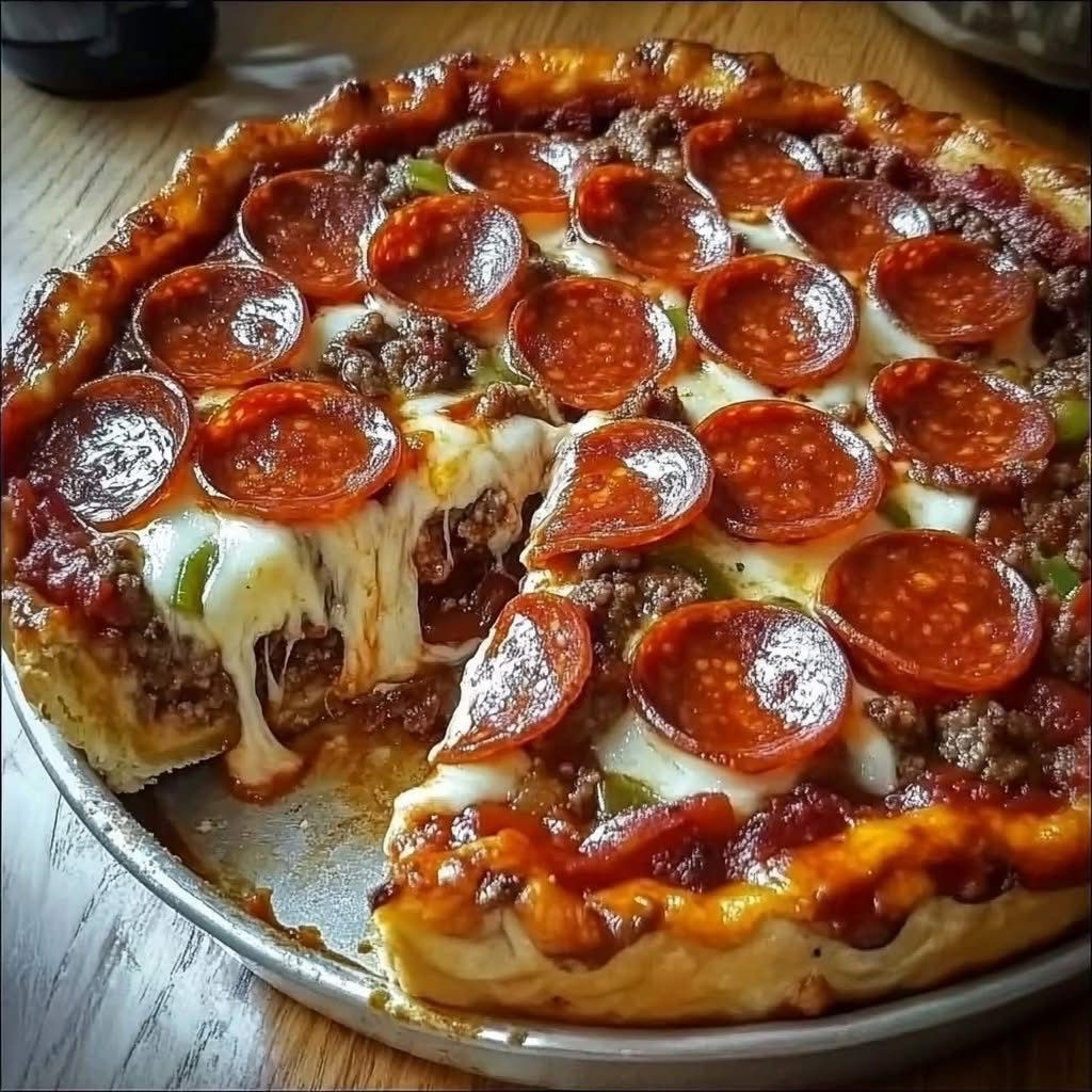 PIZZA BURGER PIE