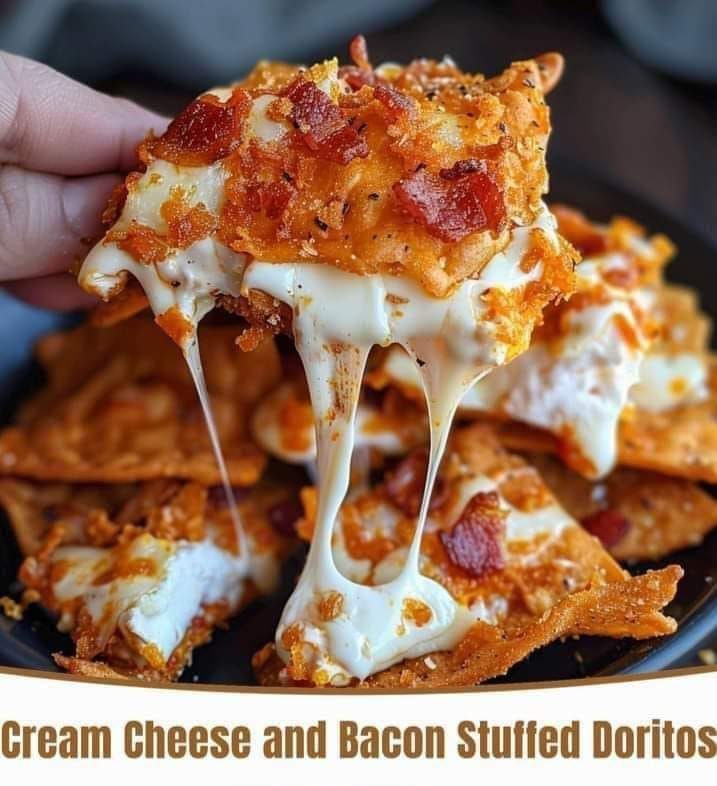 Cream Cheese and Bacon Stuffed Doritos