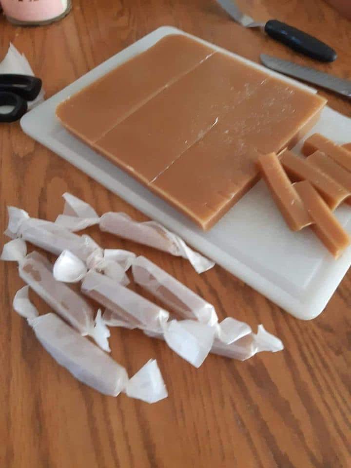 homemade caramels