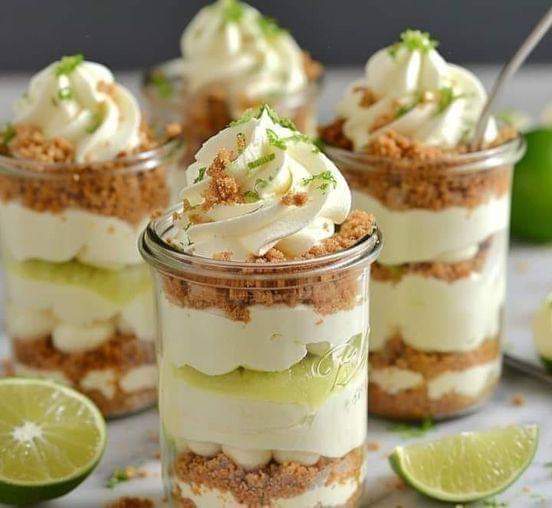 Key Lime Cheesecake Parfaits