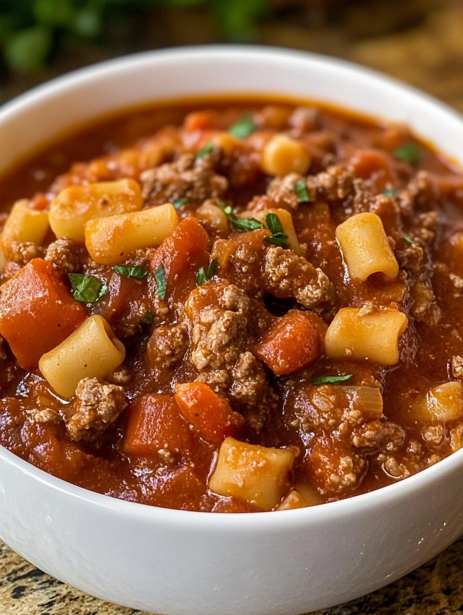 Ground Beef Goulash