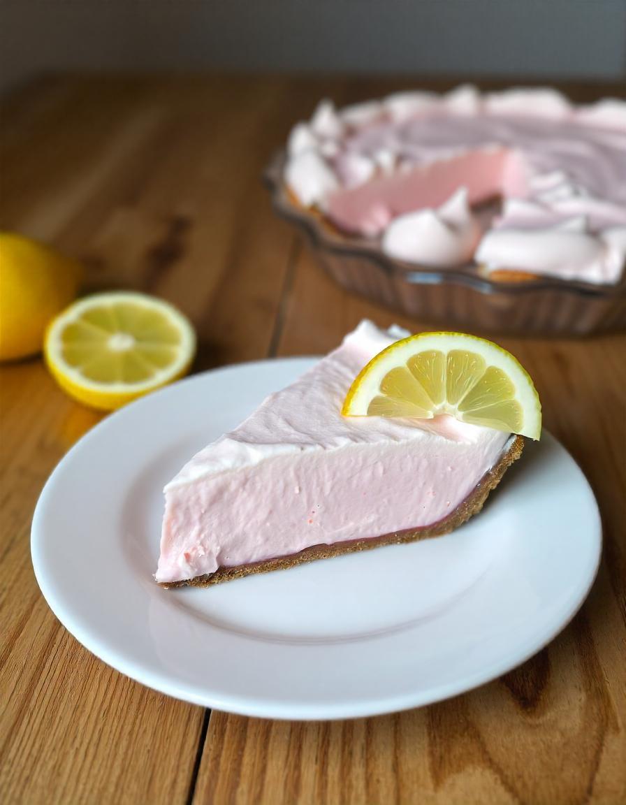 Pink Lemonade Pie 