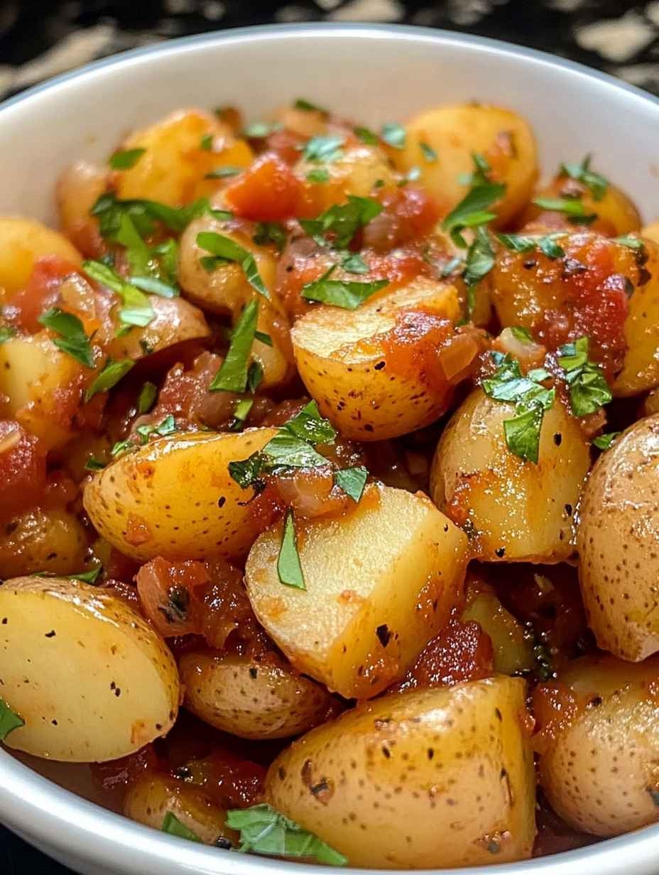 SLOW COOKER ITALIAN POTATOES