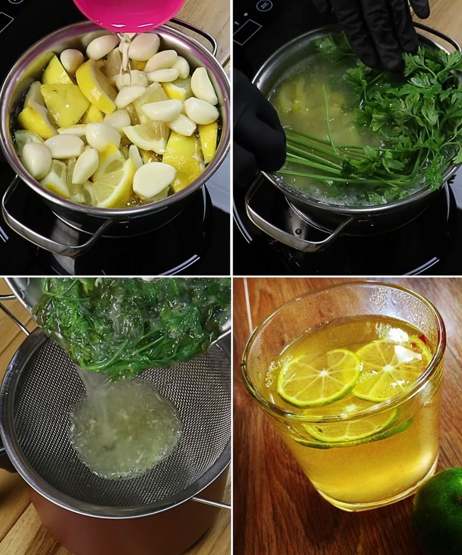 The Powerful Benefits of Lemon, Garlic, Honey, and Cilantro Tea: A Natural Remedy for Health