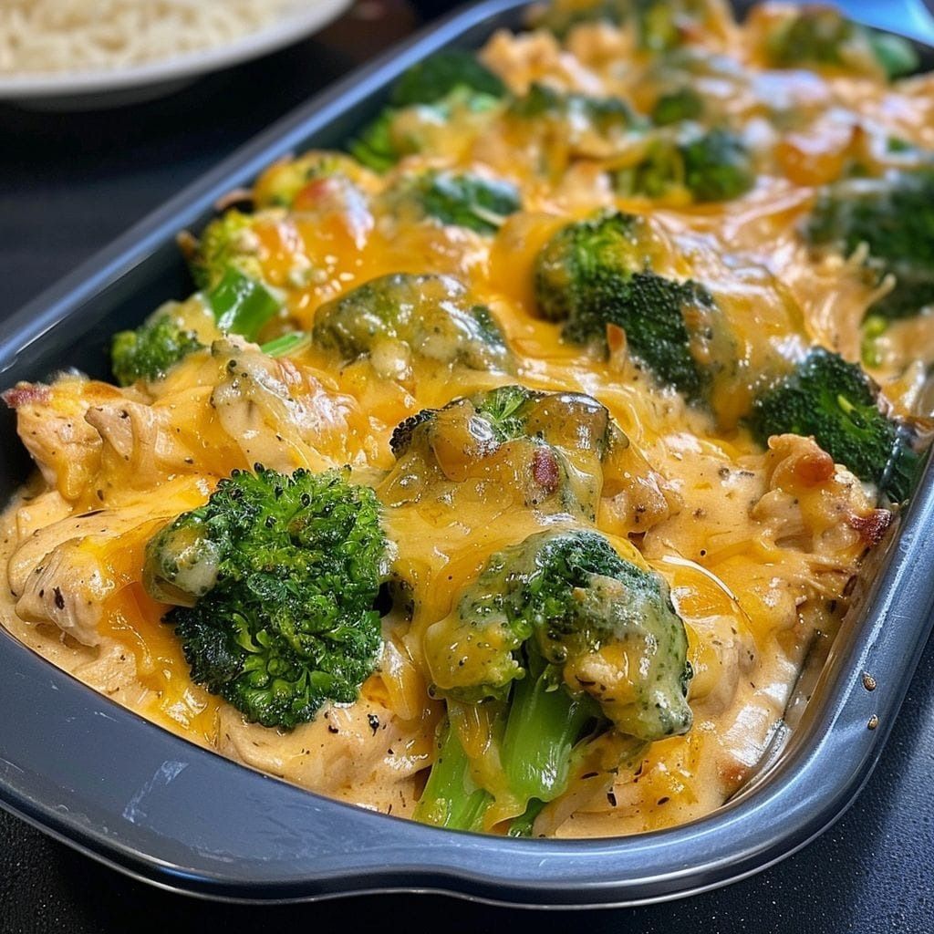 Chicken Cheese Broccoli Casserole Low Carb