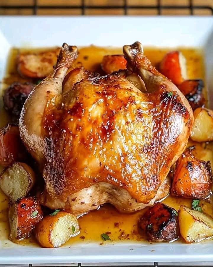 Whole Roasted Chicken Recipe