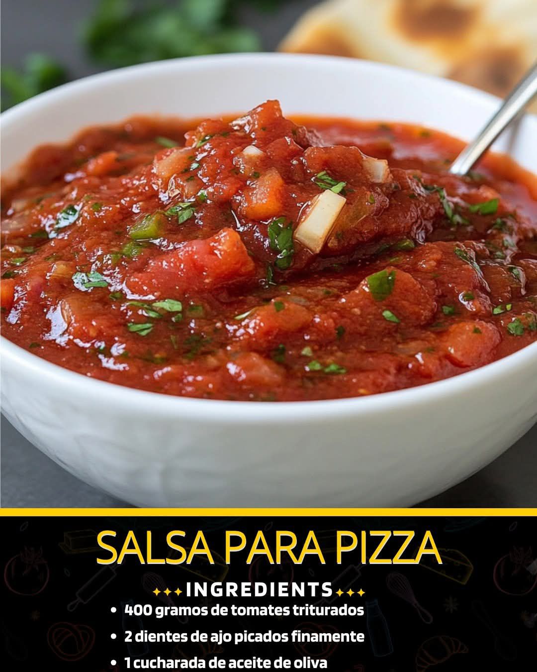 SALSA PARA PIZZA