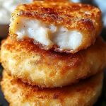 Crispy Golden Fish Cakes Recipe