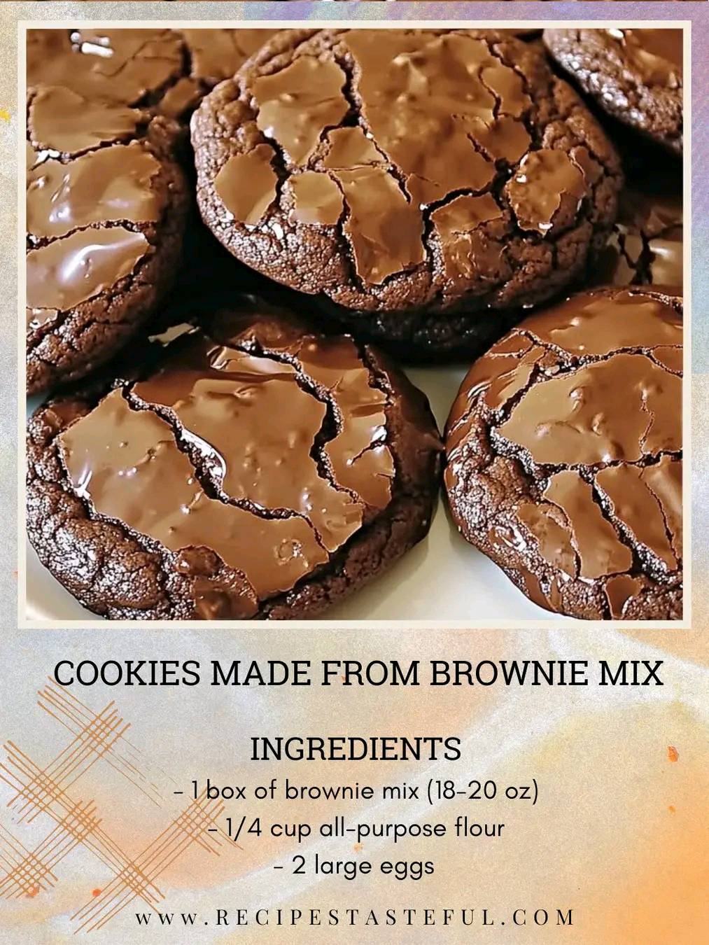 Cookies Made From Brownie Mix