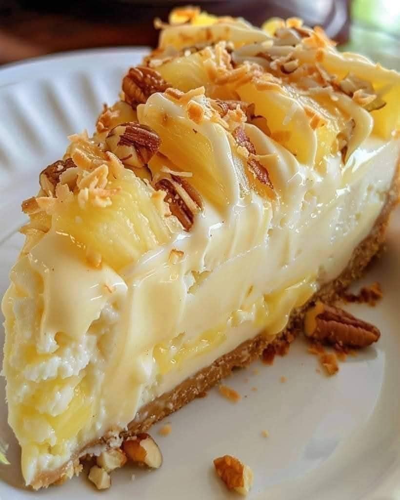 Pineapple Cream Cheese Pie