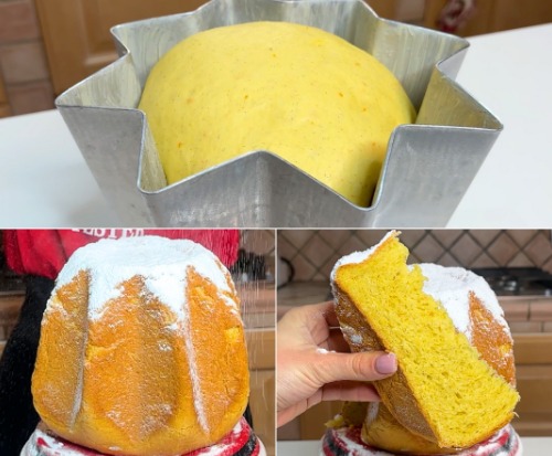 Homemade Pandoro