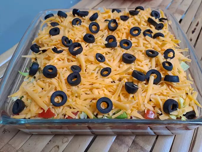 Seven-Layer Taco Dip