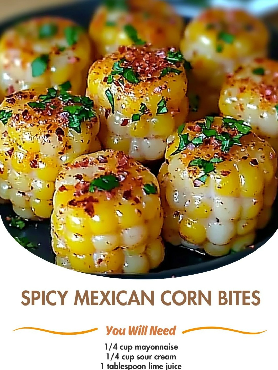 Spicy Mexican Corn Bites