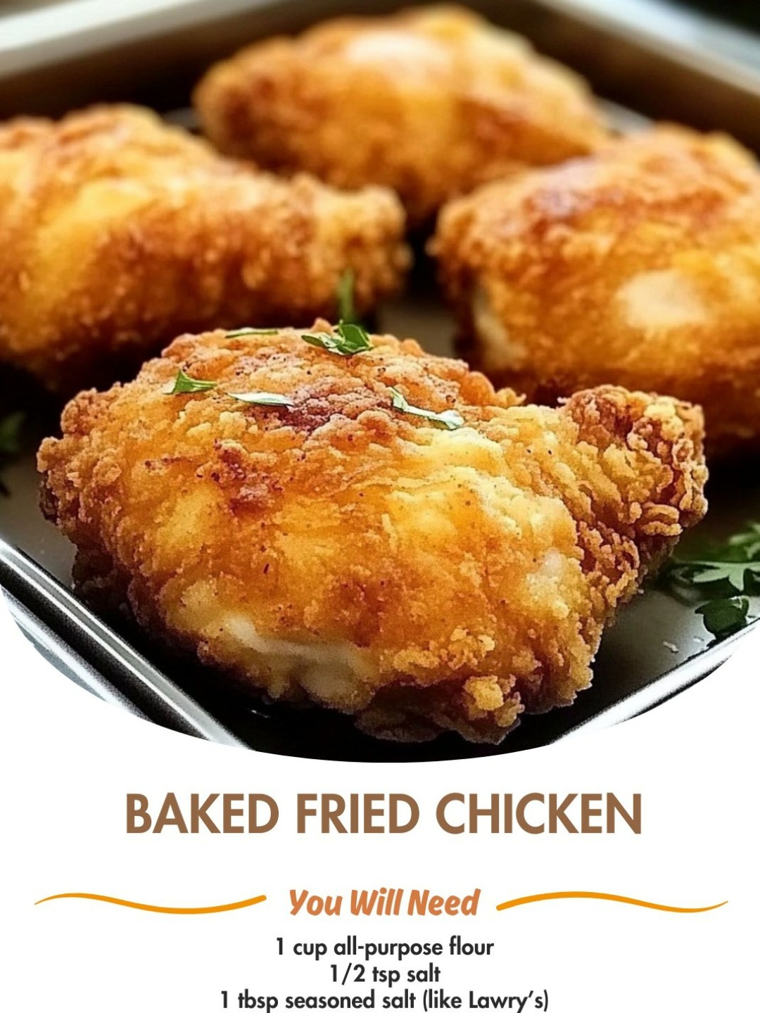 Baked Fried Chicken