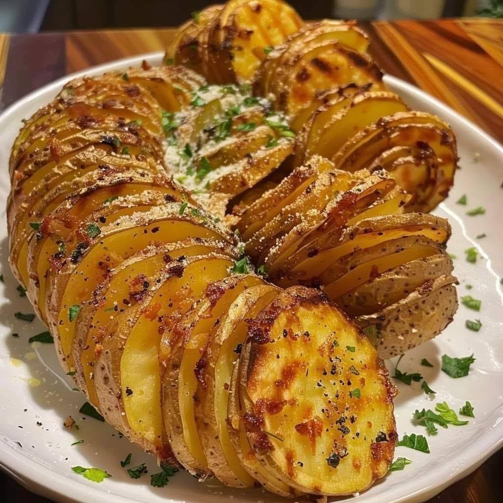 Sliced Baked Potatoes