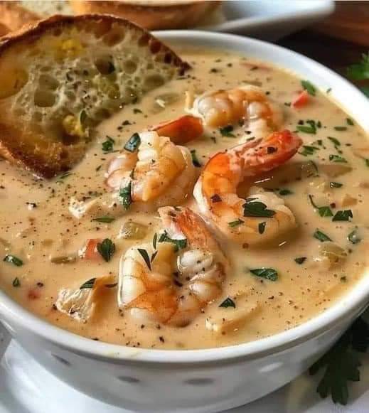 Crab and Shrimp Seafood Bisque