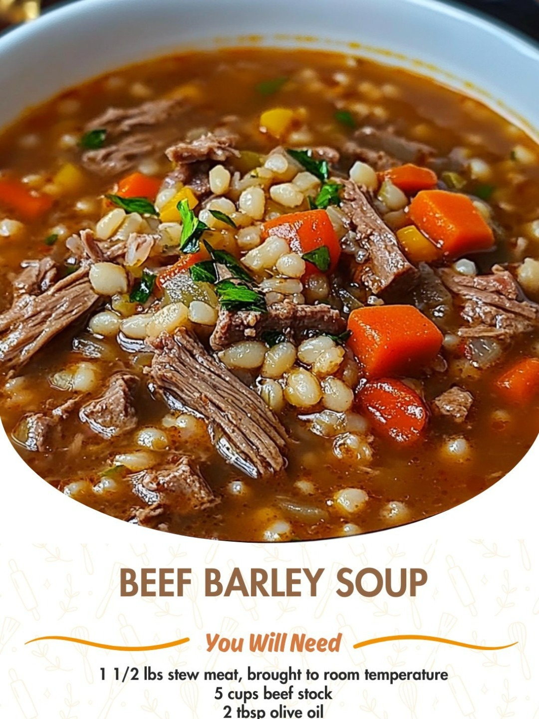 Beef Barley Soup