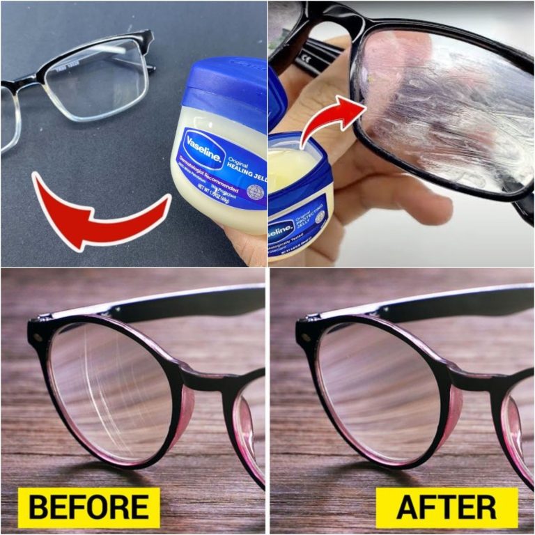 Use Vaseline to Effortlessly Remove Scratches from Your Glasses