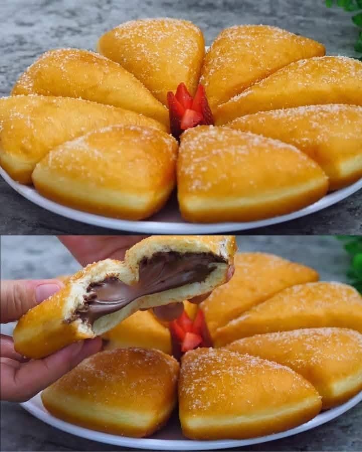 Nutella Filled Donuts