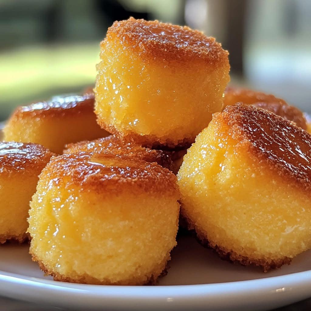 Southern-Style Honey Butter Cornbread Poppers