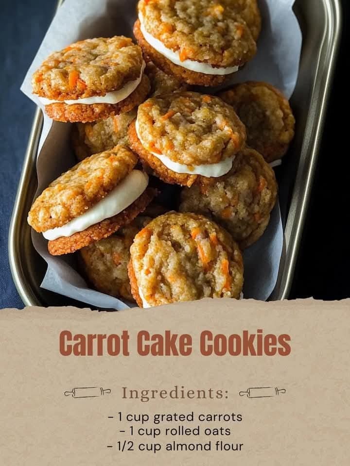 Irresistible Carrot Cake Cookies