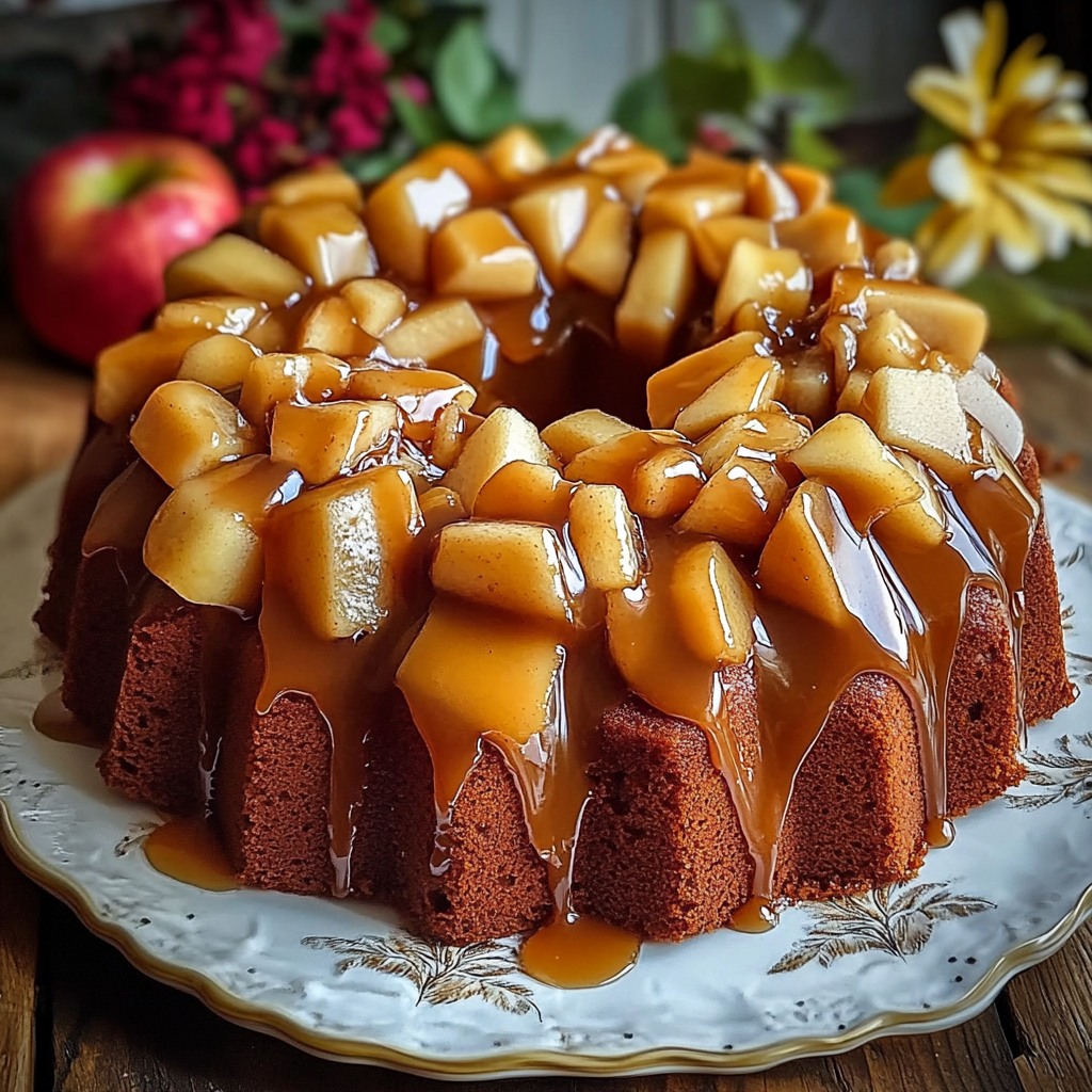 Caramel Apple Cake