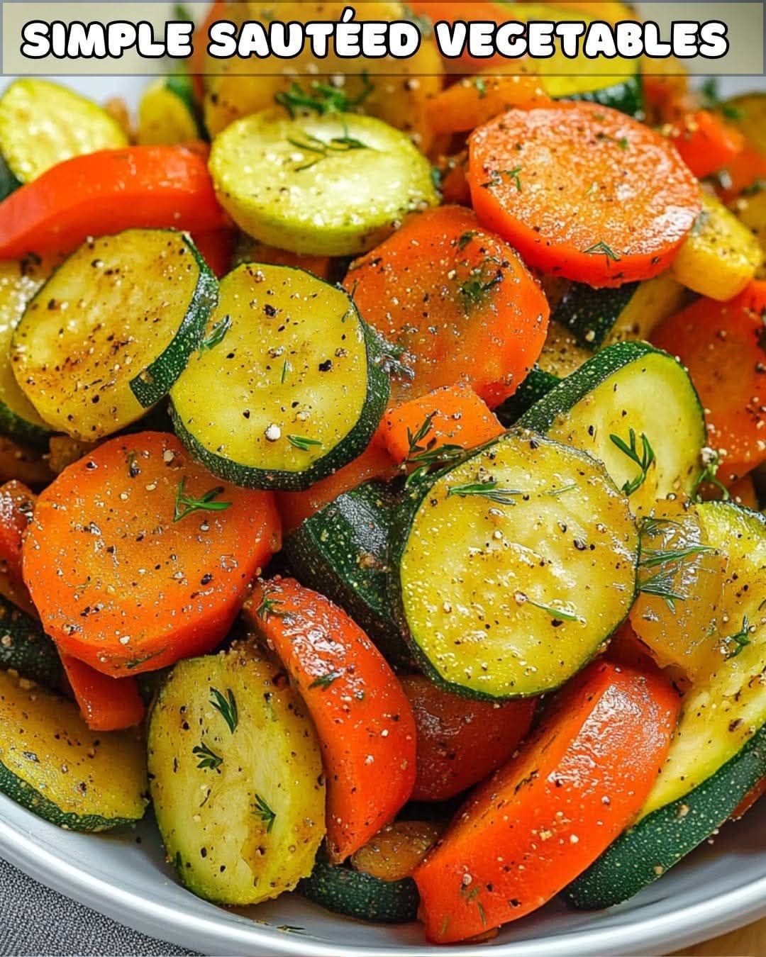 Simple Sauteed Vegetables