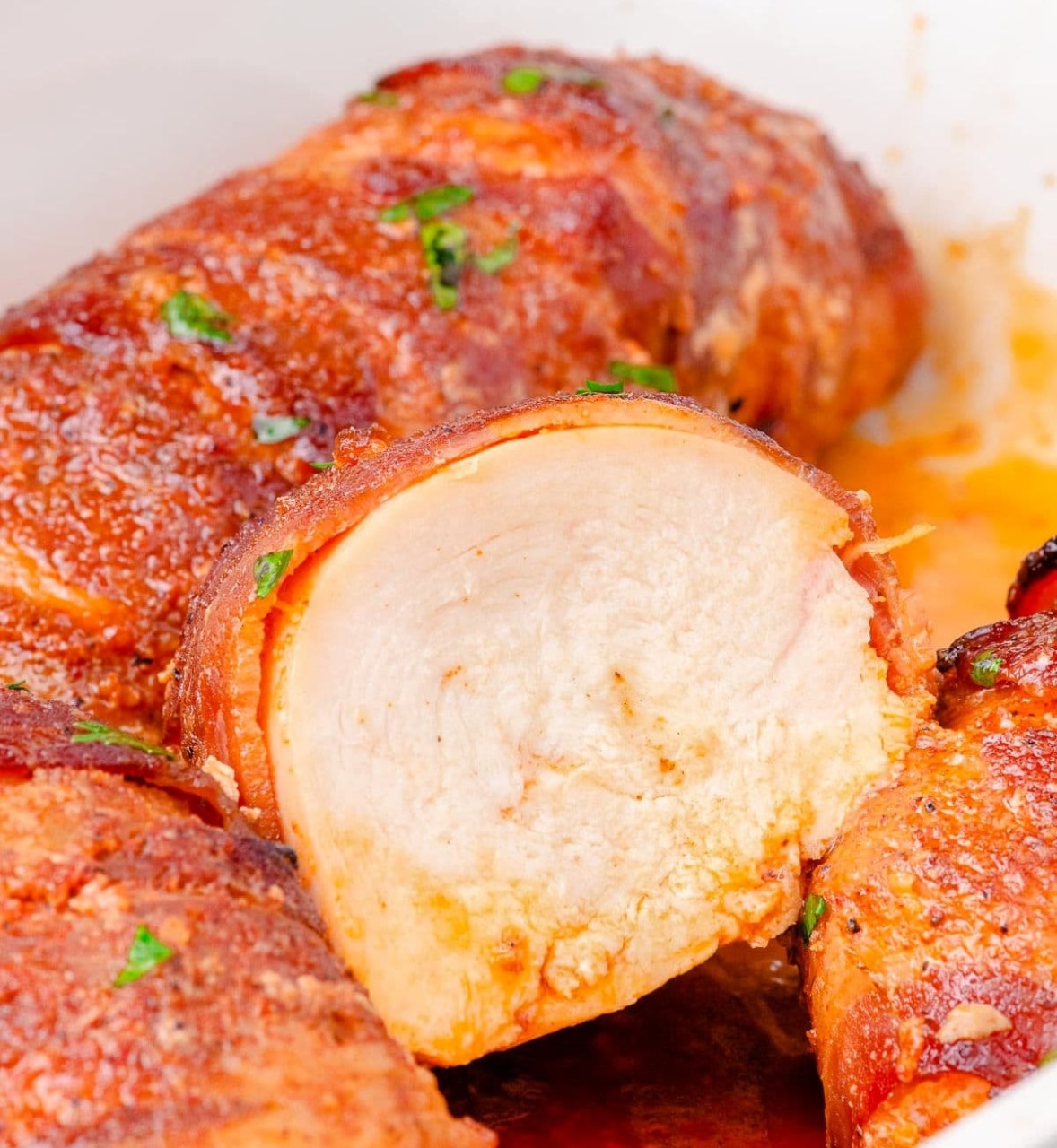 Bacon Wrapped Chicken Breast