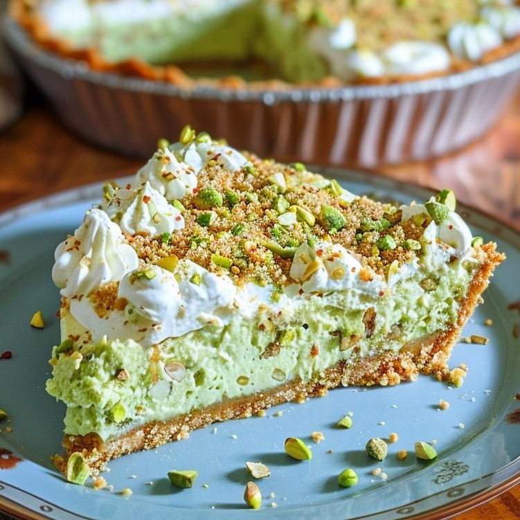 Easy Pistachio Cream Pie