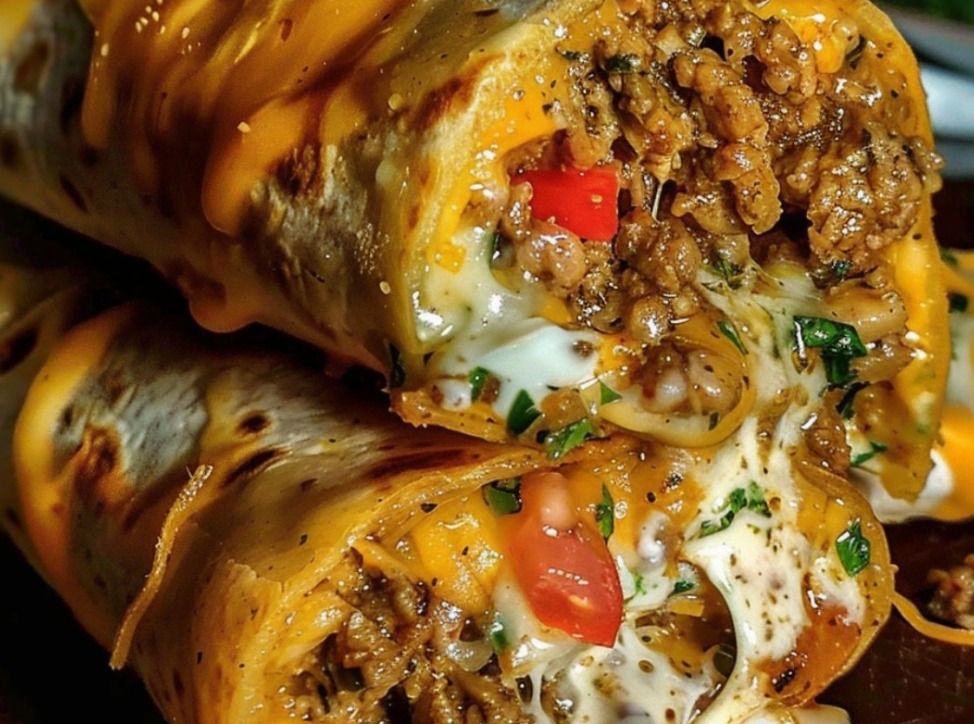 Nacho Cheese Beef Wrap