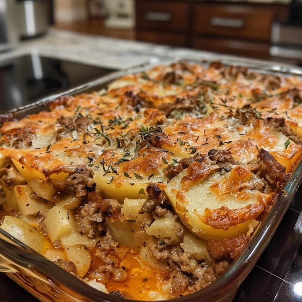 Meat and Potato Casserole Recipe