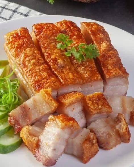 Air Fryer Crispy Pork Belly