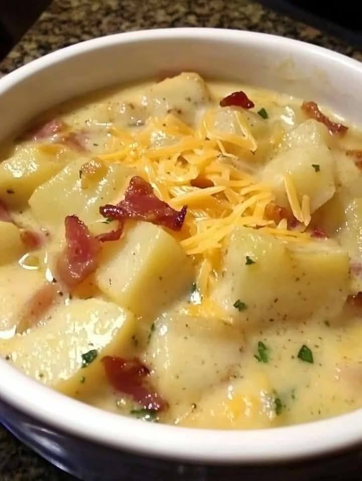 Loaded Baked potato soup