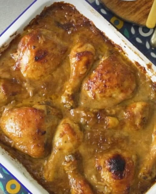 Chutney Mayo Chicken & Rice Bake