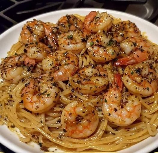 Garlic Shrimp Pasta