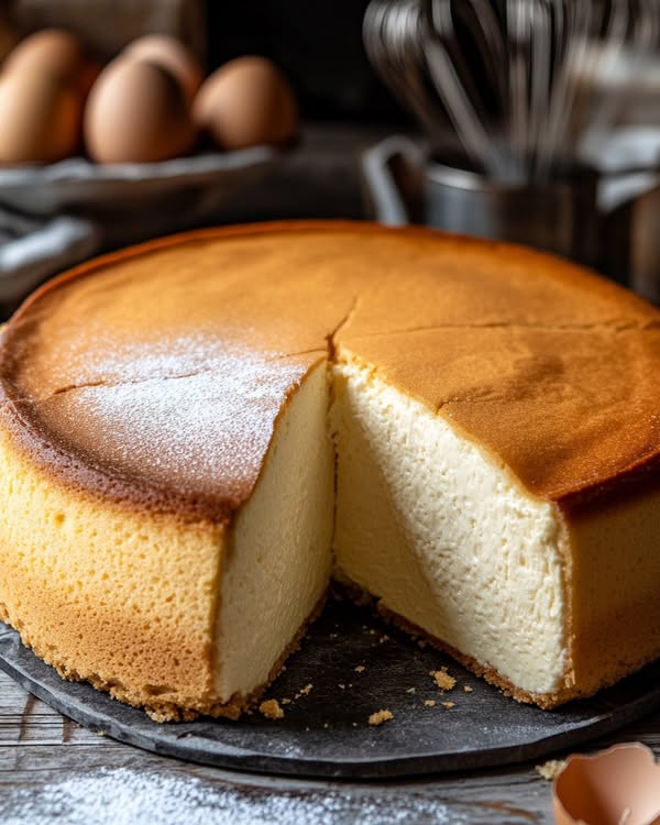 Fluffy Japanese Cotton Cheesecake